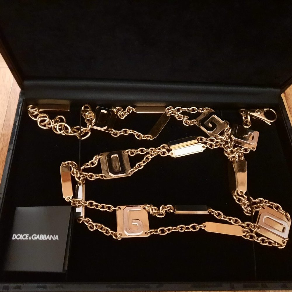 Dolce & Gabbana Women's Brass Belt